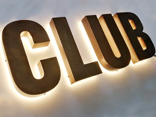 led背发光字定制 门头招牌发光字