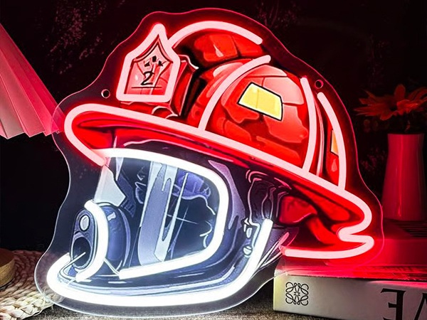 led霓虹灯发光字装饰广告牌 UV打印霓虹灯