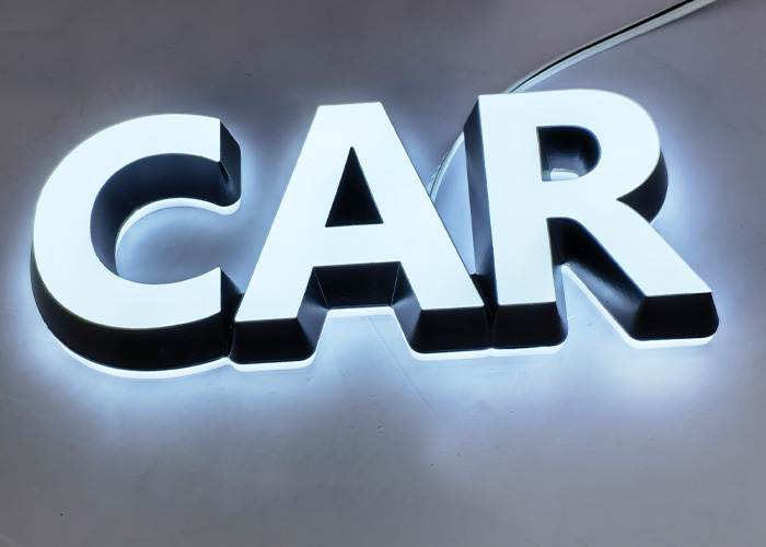 中山迷你字发光字厂家  迷你字招牌定制